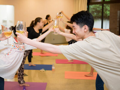 Dancers' toast to yoga