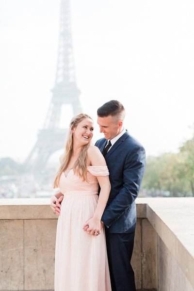 Paris, France Anniversary Session photographed at the Eiffel Tower by France Destination Photographer, Alicia Yarrish of Alicia Yarrish Photography