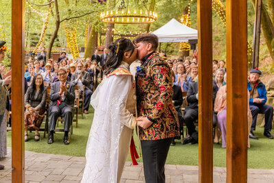 queer wedding Saratoga Springs venue ceremony