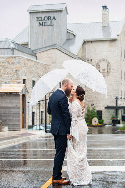 Elora Mill Wedding captured by One12 Photography