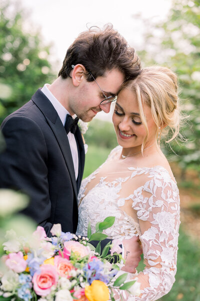 black and blush wedding by Michael and Jasmine Photography