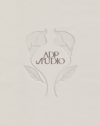 Branding for a florist showcasing creative brand design
