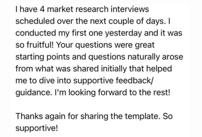 market research templates for wellness professionals