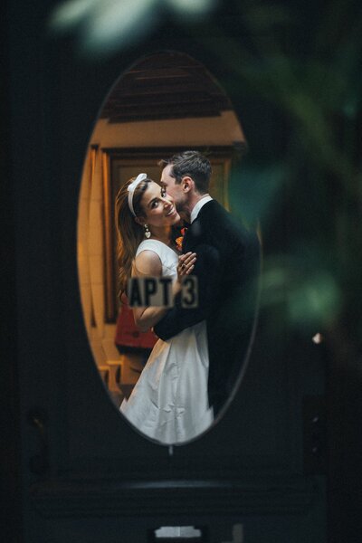 Portrait of Julianne and Patrick
