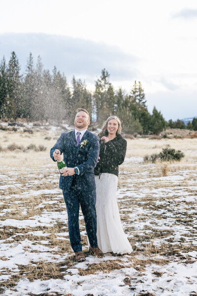 Bend Elopement Photographer Five Pine Lodge
