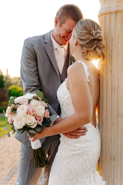 golden hour wedding photos Fargo ND