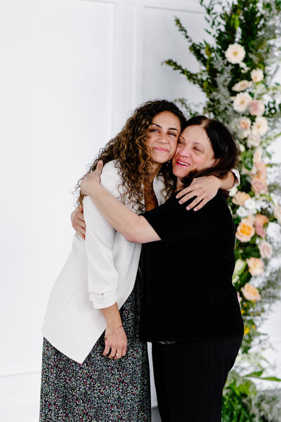 Teresa and her mother