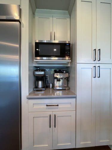 Featuring custom bookshelves, ceiling wallpaper, and furniture selection designed by Just Design Resources