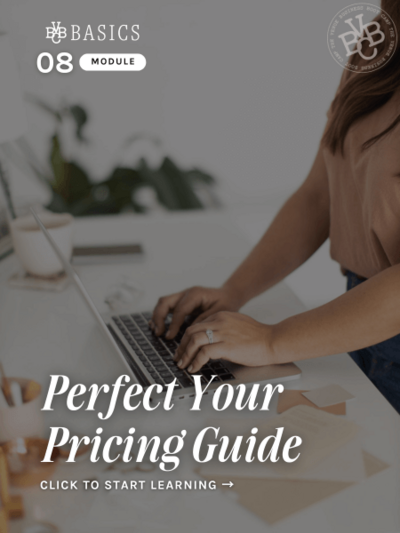 2020 Venue Business Boot Camp Module 8 - Pricing Guide