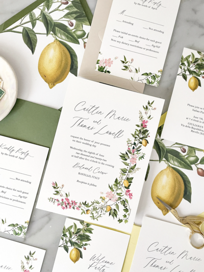 pre-designed invitations