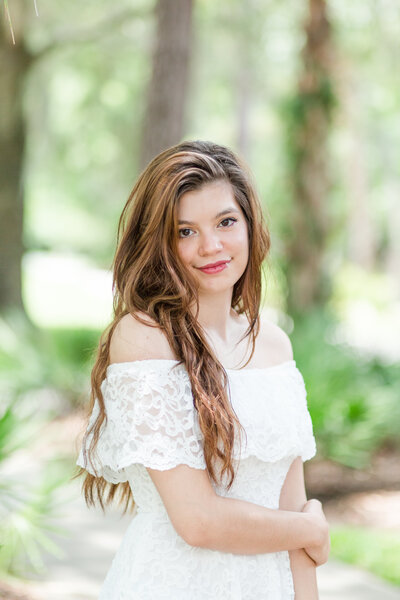 Longwood Florida senior portrait by Riley James.
