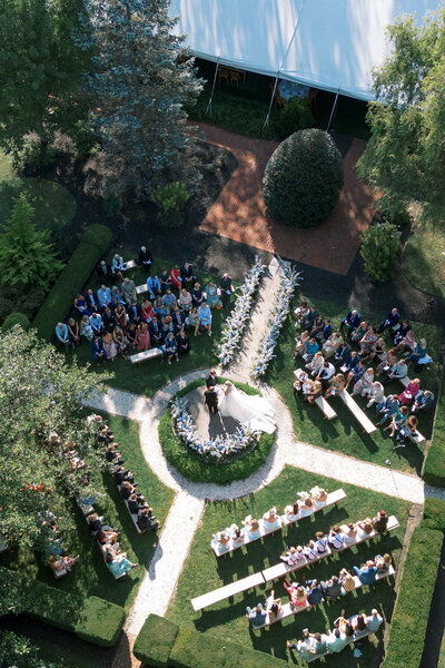 Ceremony at The Cypress House