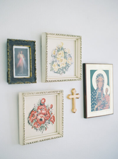 Religious nursery decor Denver Family Photographer