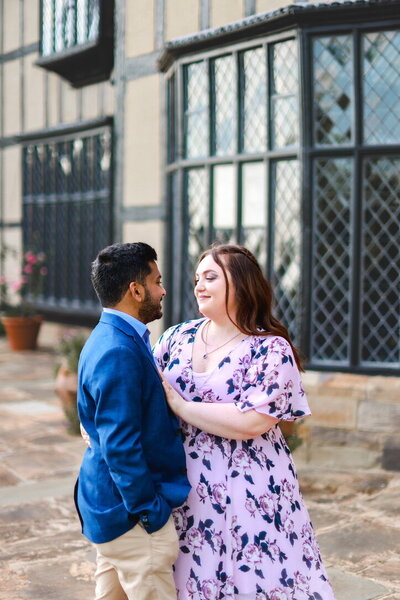 Agecroft Hall and Gardens Engagement Session