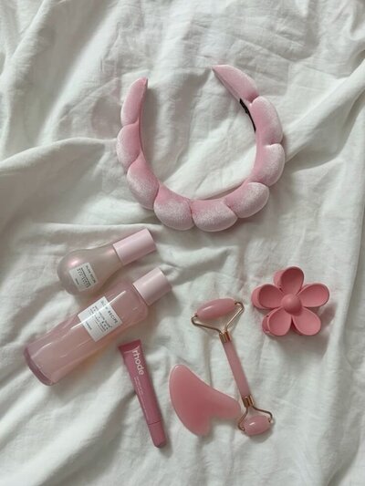 Skincare products and tools