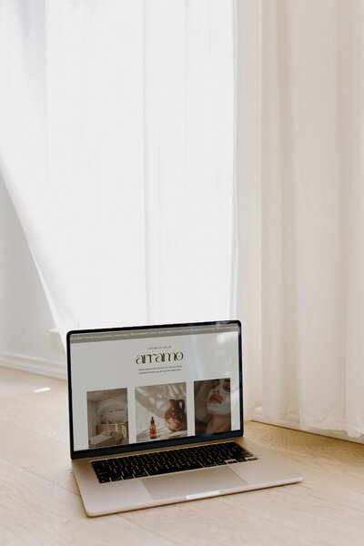 Portfolio project five brand and website mockup3