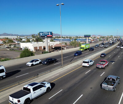 Hallers billboard placement on highway