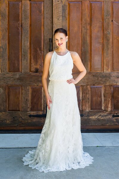 plus size a line wedding dress designer - edith elan