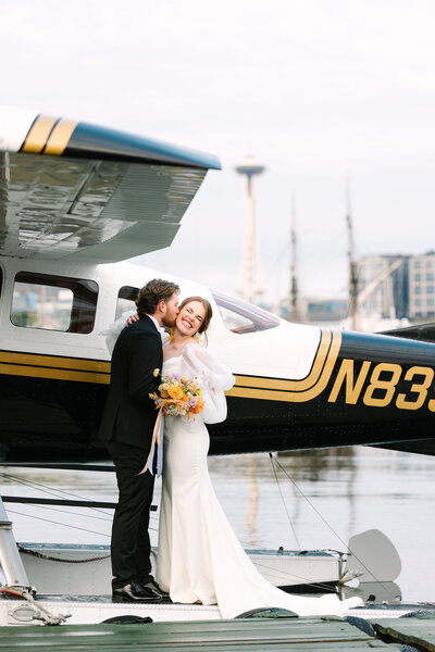 Tricia + Daniel Seaplane 26
