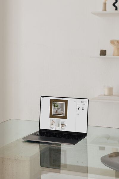 Customizable Showit website templates designed for interior designers, combining clean design with strategic functionality to showcase your portfolio and attract dream clients.