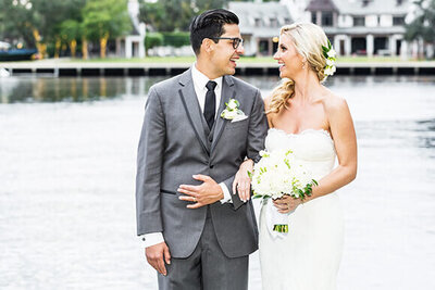 Newlywed bride and groom Investments | wedding photography prices - Packages & Collections