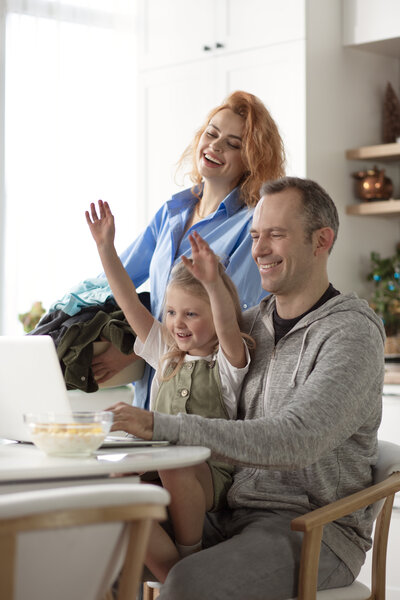 family-having-quality-time-together