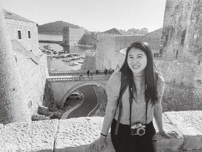 Southern California wedding photographer in Croatia travelling