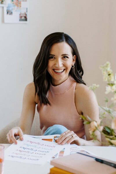 Woman smiling after a Breakthrough Immersion using subconscious techniques (e.g NLT)