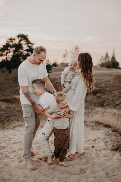 Ouders met kinderen