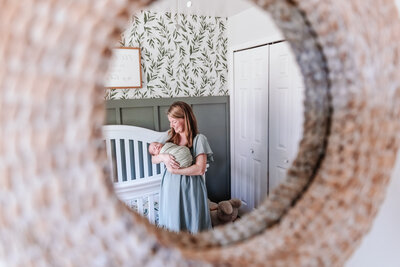 lifestyle newborn session, newborn session, maryland newborn photographer, newborn photography