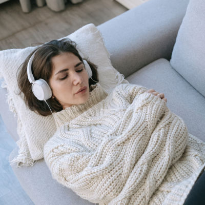 Woman doing Hypnotherapy