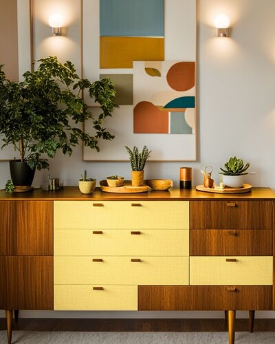 mid century modern decor