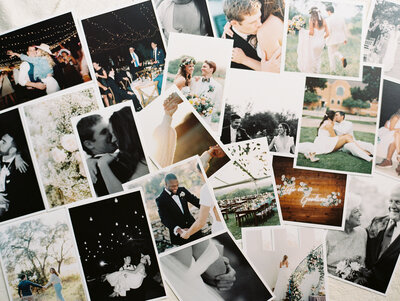 Collage of Britni Dean's printed photos