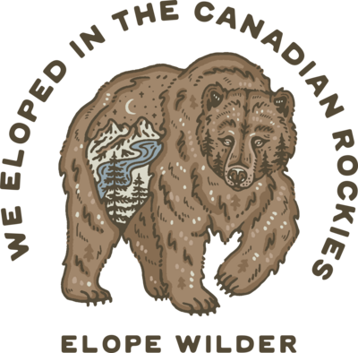 Elope Wilder Grizzly Bear Illustration