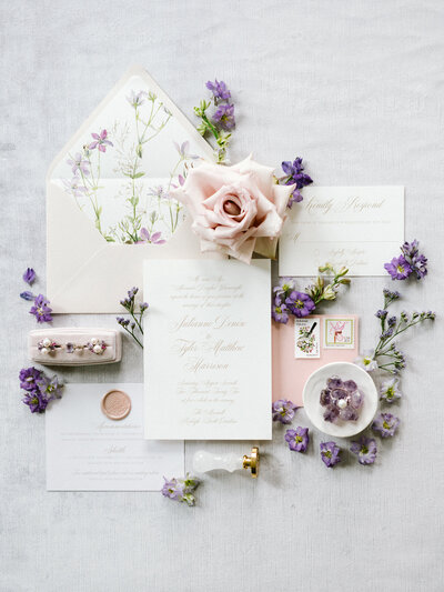 Timeless Love- Brand session- invitation flat lay design - captured by Fabiana Skubic