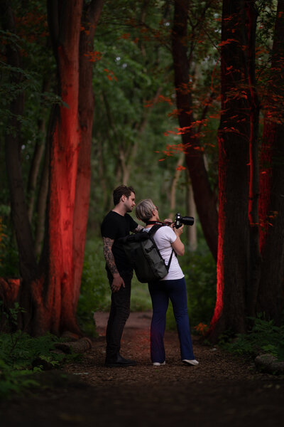 Discover the work of Montreal Photographer on set