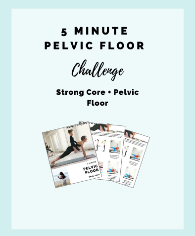 strong core and pelvic floor challenge Melissa oles womens health physical therapist 
