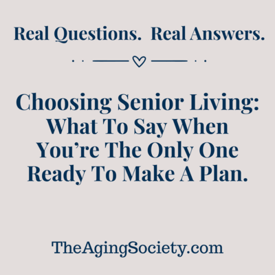 Choosing Senior Living
What to say when you’re the only one ready to make a plan.
You’ll learn grounded language that opens the door to planning, even when others avoid or deny the reality.