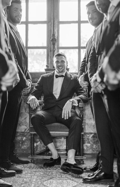 Photo mariage couple sous saule pleureur Normandie