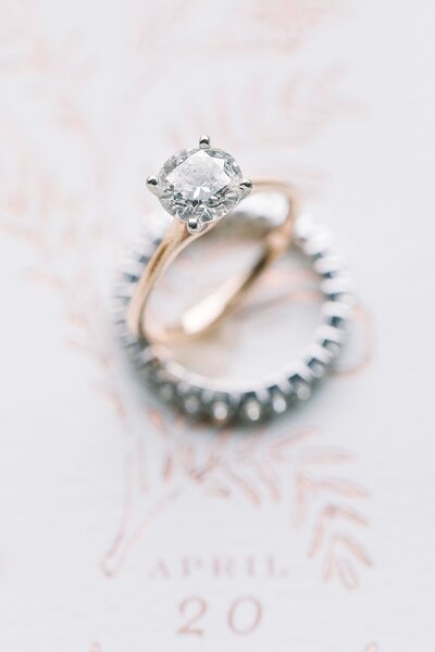 Bride and groom walk up memorial steps at their DC wedding