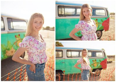 summer fun high school senior portraits