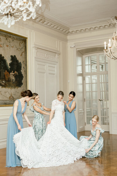 bridemaids at glen manor