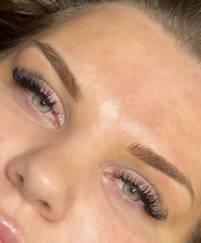 ombre powder brows
