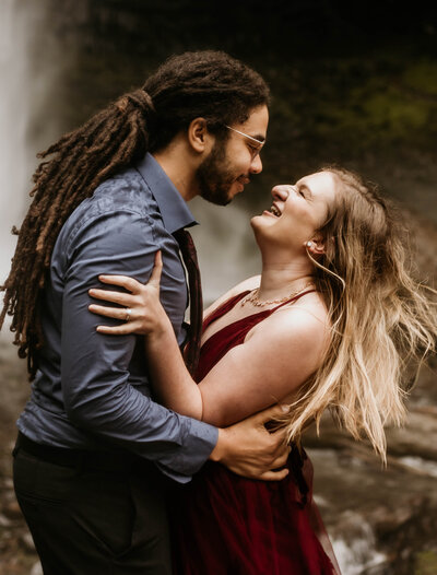 Wedding couple, bride and groom portrait