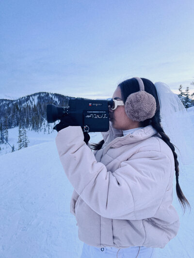 Documentary videography of mountain wedding while snowing | Sush Digital Media