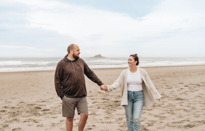 Couple at roads end 