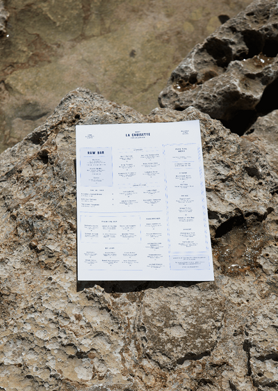 La Croisette Menus 16