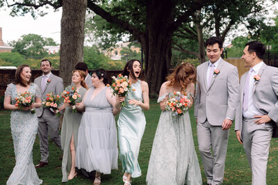 Cinematic portrait of a couple during their mountaintop elopement in Virginia, captured in soft, editorial light with a nostalgic film-inspired aesthetic by Editorial Wedding Co.