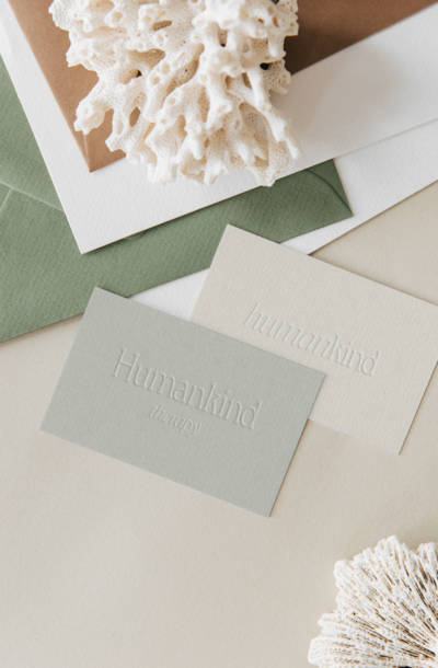 Contact form Homefolk Creative branding studio letterpress logo mockup