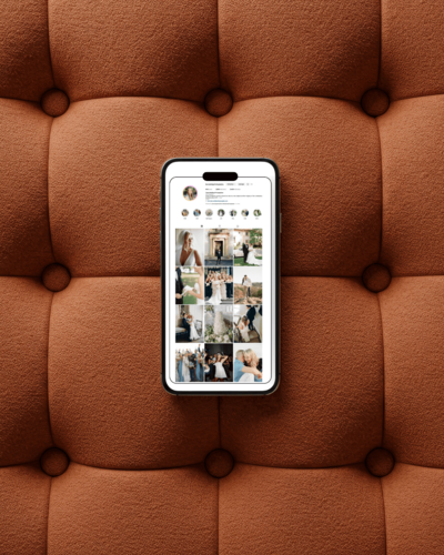 Instagram Grid Curation for wedding photographers